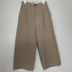 UNTITLED アンタイトル＊クロップド丈ワイドパンツ サイズ0のサムネイル