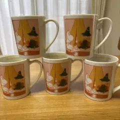 ムーミン マグカップ 5個セット　YAMAKA