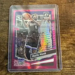 Malik Monk Hyper Pink Prizm Card