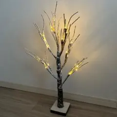 お値下げ♡ライト付きホワイトクリスマスツリー