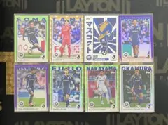 2025 Topps Jリーグ 町田ゼルビア パラレル+マスコット8枚セット