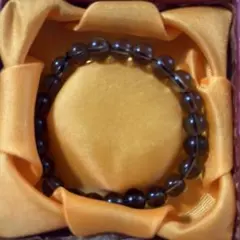 未使用天然水晶天然石ブレスレット箱付発送