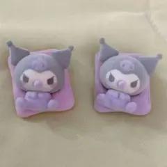 Sanrio ふわふわゆあがりあかちゃん クロミ マスコット 2個セット
