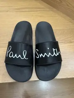 Paul Smithポールスミス　レザーコンフォートサンダル　ブラック Powell