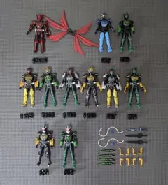 【わけあり品】掌動XX 仮面ライダーオーズ 11点セット (おまけ付き)のサムネイル