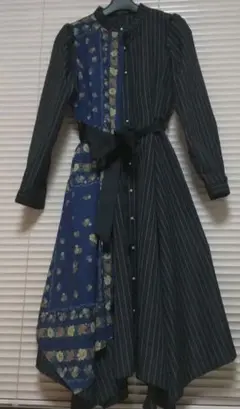 花柄ロングワンピース
