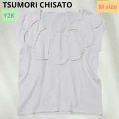 D222400 TSUMORI CHISATO カラフルチェックTシャツ - メルカリ