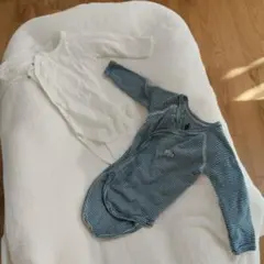 PETIT BATEAU コンビ肌着 67cm2点セット