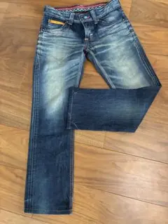 エドウィン503ブルートリップSサイズ　ターコイズ