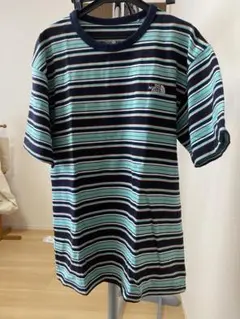 【美中古】THE NORTH FACE ストライプ Tシャツ 半袖