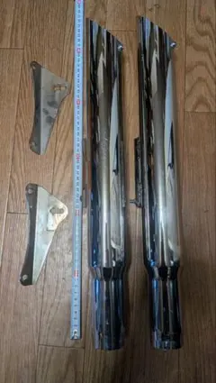 クマックスさん専用モーターステージ63スラッシュカットマフラー