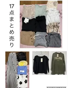 レディース17点まとめ売り M~LL トップス パンツ スカート他