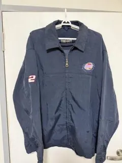 TIME RACING ネイビーナイロンジャケット