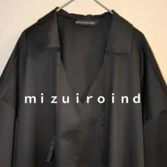 mizuiroind 半袖 プルオーバー ブラックのサムネイル