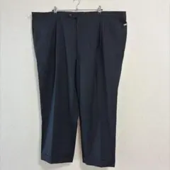 ROCHESTER CLOTHING【5L相当】スラックス ストレート ブラック