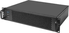 IPCHASSIS 2U ATX ラックマウントシャーシ奥行13.38インチ