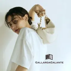 GALLARDAGALANTE 3way レザーバッグ オフホワイト