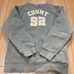 devirock くすみグリーン トレーナー