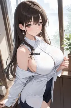m885 AIイラスト　かわいい　A4ポスター