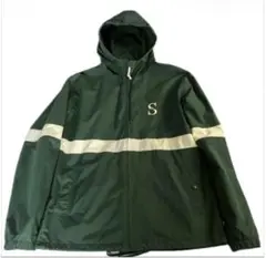 STUSSY ステューシー ナイロンパーカーグリーン　オールドステューシー