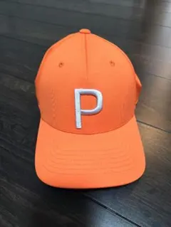PUMA P Cap ゴルフ キャップ オレンジのサムネイル