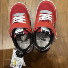 IFME レッド スニーカー　17センチ