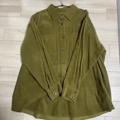 POLY ポリ　コーデュロイジャケット　コーデュロイシャツ　やすだちひろ