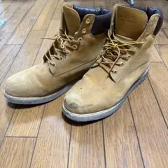 Timberland ベージュ ハイカットブーツ ウォータープルーフ