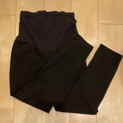 マタニティパンツ 黒 UNIQLO ストレッチ