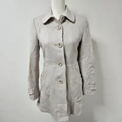 ミッシェルクラン/MICHEL KLEIN トレンチコート【M】38 ベージュ