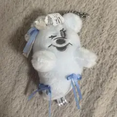 ぬいぐるみチャーム　おばけ　水色　ディズニー ハロウィン2026