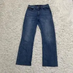 美品✨ポロラルフローレン ストレート デニムパンツ レザーパッチ インディゴ