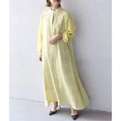 SHIPS NEWTIME:ジャガードコンビハイネックワンピース シップス