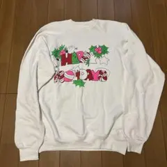 Hanes HAPPY HOLIDAYS スウェット XXL