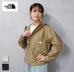 ノースフェイス　ショートコンパクトジャケット NPW22430 カーキ M