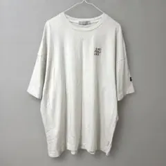 NUNIFE ユニフィー オーバーサイズ Tシャツ ホワイト 刺繍 ゆったりのサムネイル