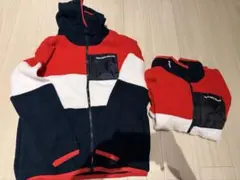 東京ヤクルトスワローズ フリースパーカー　ペアセット（2着）　フリーサイズのサムネイル