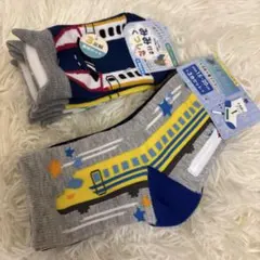 新幹線車両 キッズ靴下 6足セット 15-20cm　13-18cm　６足セット