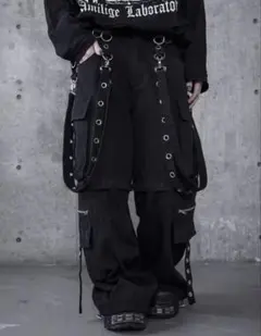 DimMoire ディムモアール CROSSカーゴパンツBlack - メルカリ