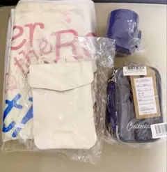 【まとめ売り】そらる グッズ4点セット／プラマグ・ポーチ・バッグ・ブランケット