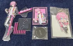 AMPTAK×COLORS　けちゃ　アクスタ　アクキー　セット