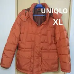 ユニクロ UNIQLO フード付き ダウンジャケット サイズXL