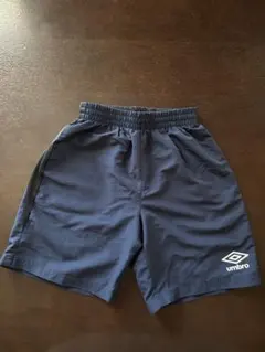 値下げ　umbro ネイビー ハーフパンツ 150