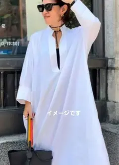 リラクス ジッパー付きシャツ 五分袖 - メルカリ