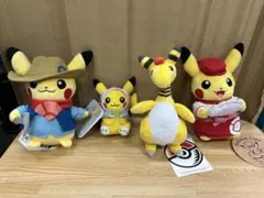 ポケモンぬいぐるみ　ピカチュウ　デンリュウ