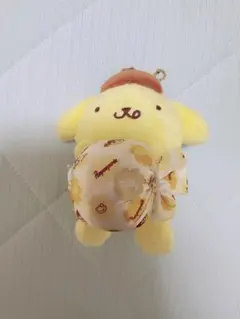 ポムポムプリン ミルキー ペコちゃん 不二家コラボ ぬいぐるみ マスコット