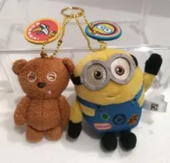 USJ ユニバ ミニオンズ ボブ ティム ペア マスコット ぬいぐるみ