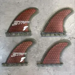 S*9様 Futures Blackstix サーフボードフィン 3枚セット - メルカリ