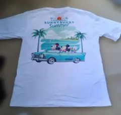 トーキョーディズニーリゾート限定　Tシャツ　サニーサニーサマー　一度着用　完売品のサムネイル