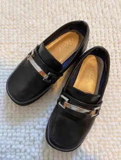 【美品】ローファー　17cm ブラック